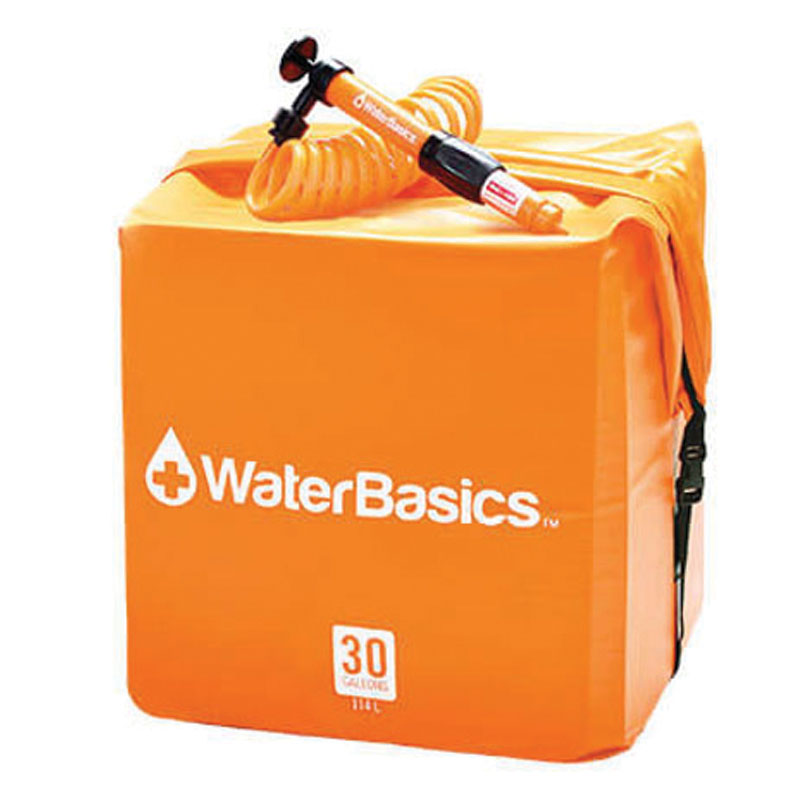 WaterBasics 30 Gallon Emergency Water Storage Kit w/Filter