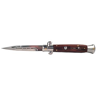 Robusto Stiletto Knife - Red Wood