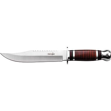 Wood Handle Survival Knife - Large